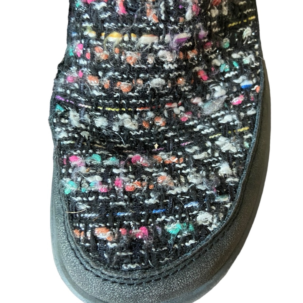 Hey Dude Girls Ankle Boots Black Rainbow 4.5 - Picture 7 of 9